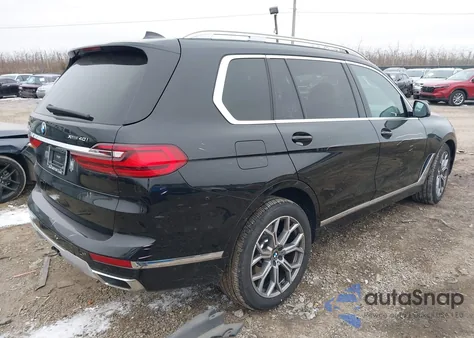 2021 BMW X7 xDrive40I из США, поврежденный, VIN 5UXCW2C01M9E40492